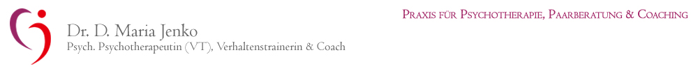 Praxis fr Psychotherapie, Paarberatung & Coaching | Dr. D. Maria Jenko | Psychologische Psychotherapeutin (VT), Verhaltenstrainerin & Coach | Praxissitz Mnster  und Berlin-Mitte